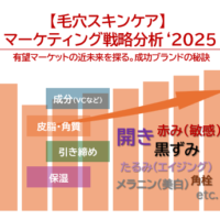 【毛穴スキンケア】 マーケティング戦略分析‘2025【発刊のお知らせ】